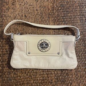 Marc Jacobs Totally Turnlock White Small Purse Clutch